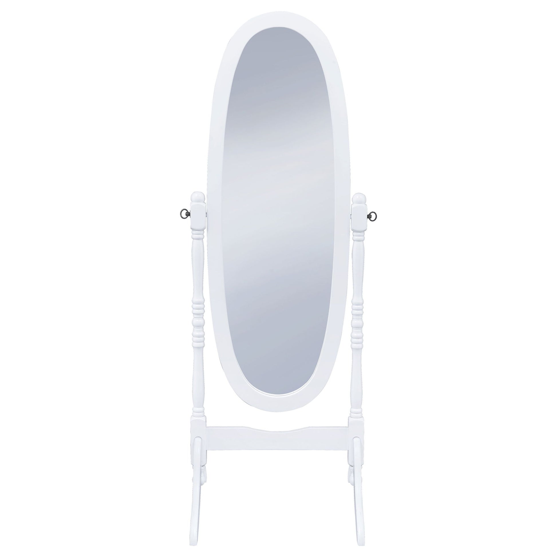 Dunne - Cheval Mirror With Oval Frame