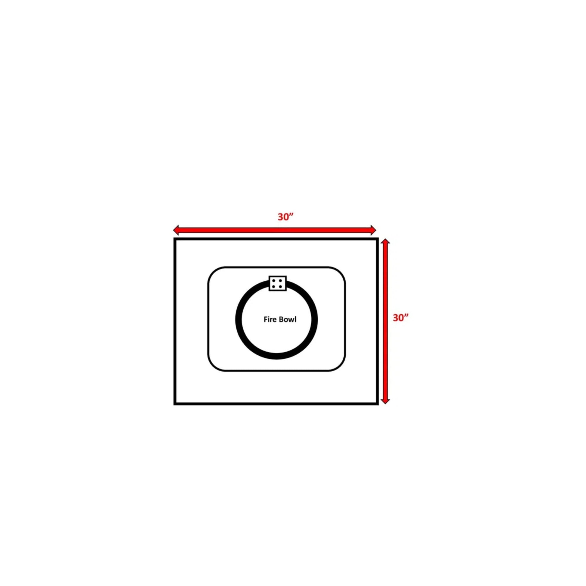 Cozy Design Powder Coated Fire Pit With Lid