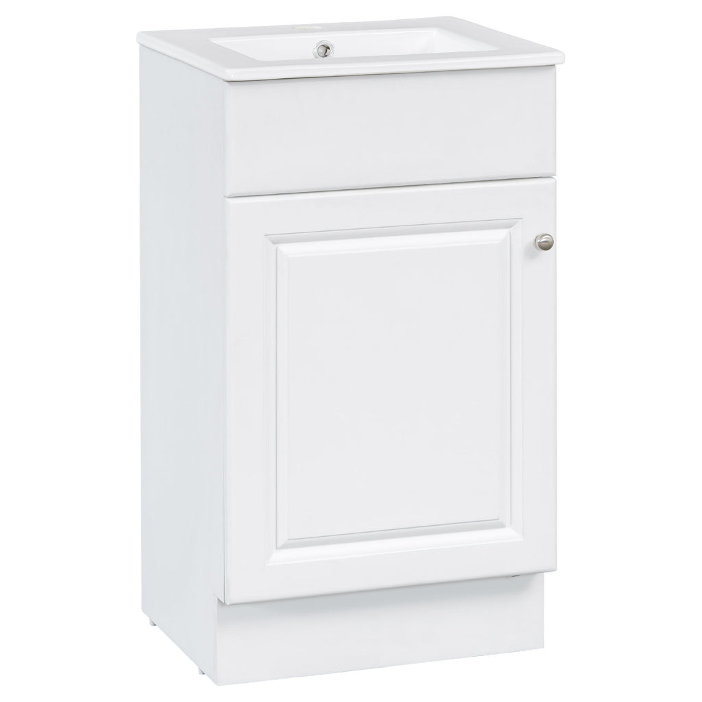Bathroom Vanity With Sink, Cabinet With Adjustable Shelf