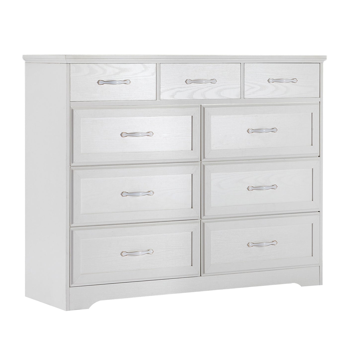 Gewnee - American 9 Drawer Dresser - White