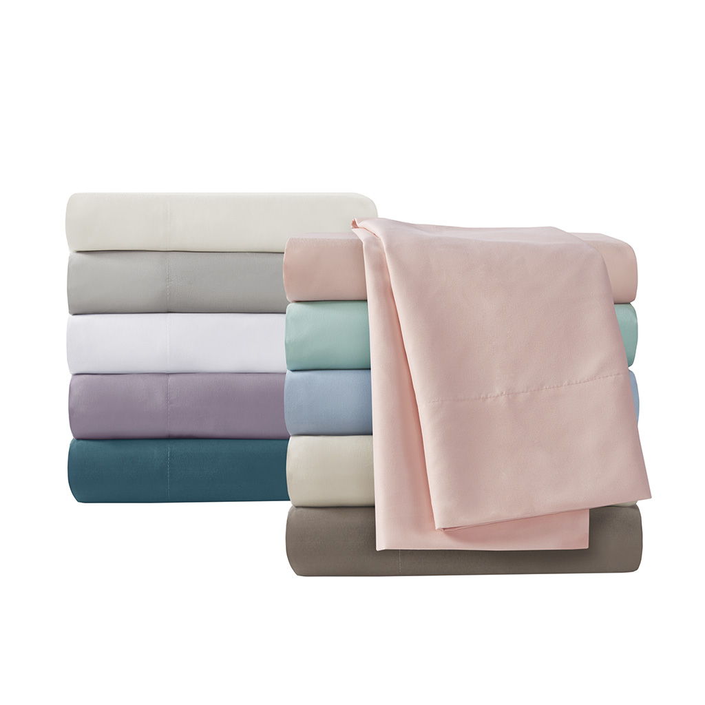 Twin All Season Moisture Wicking Lightweight Sheet Set - Seafoam