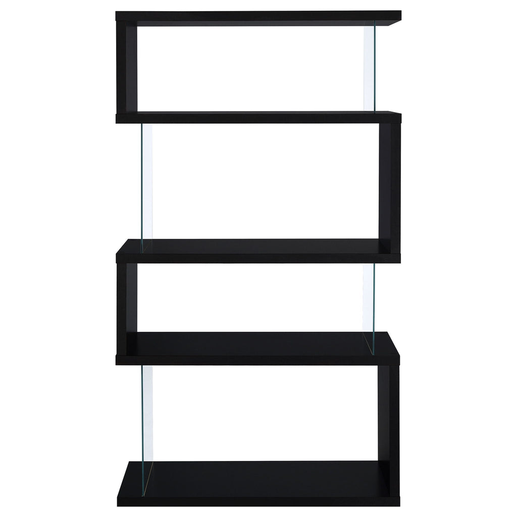 Elias - 4 Shelf Bookshelf With Zigzag Design