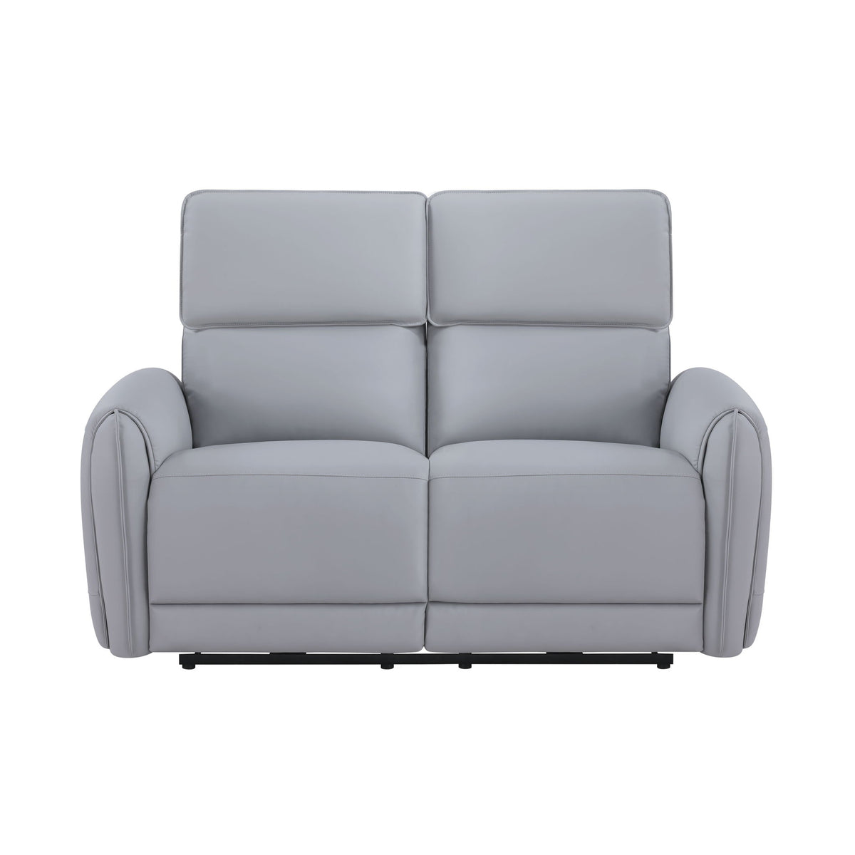 Jeromie - Power Motion Loveseat With USB Port - Gray