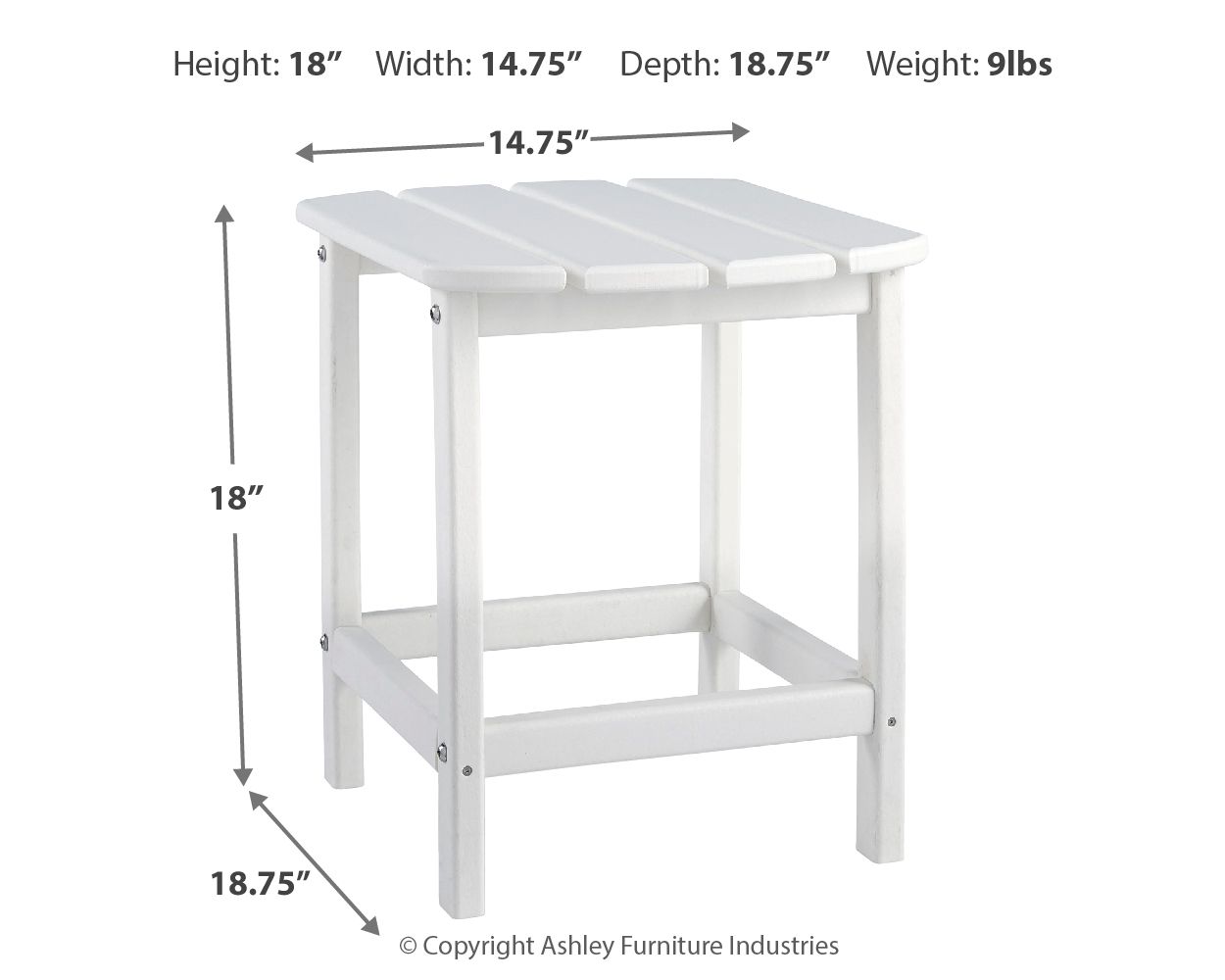 Sundown Treasure - Outdoor End Table
