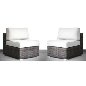 Minnesota - Armless Patio Chairs (Set of 2)