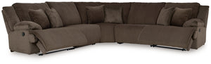 Top Tier - 5 Piece Reclining Sectional
