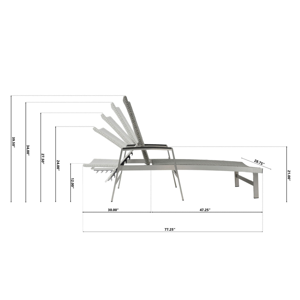 Oaxton - Chaise Lounge