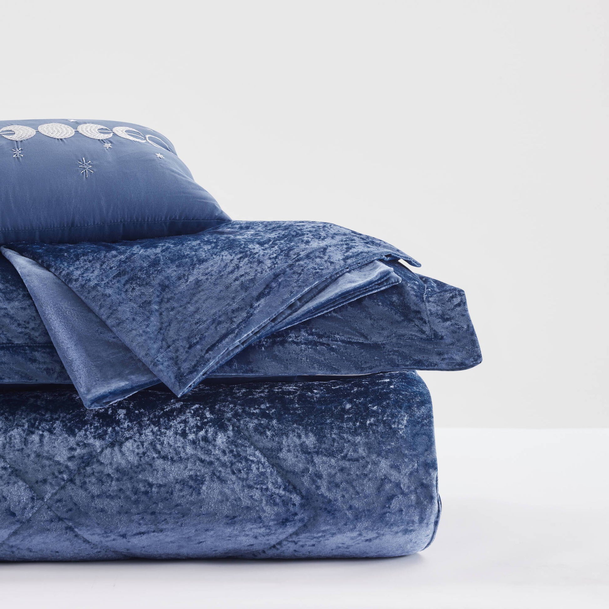 Felicia - Comforter Set - Navy