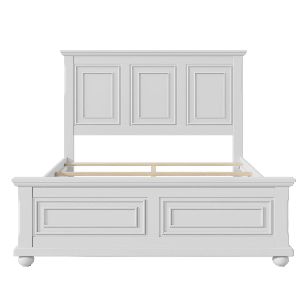 Vintage Tall Headboard Bed