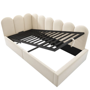 Upholstered Daybed With Hydraulic Storage