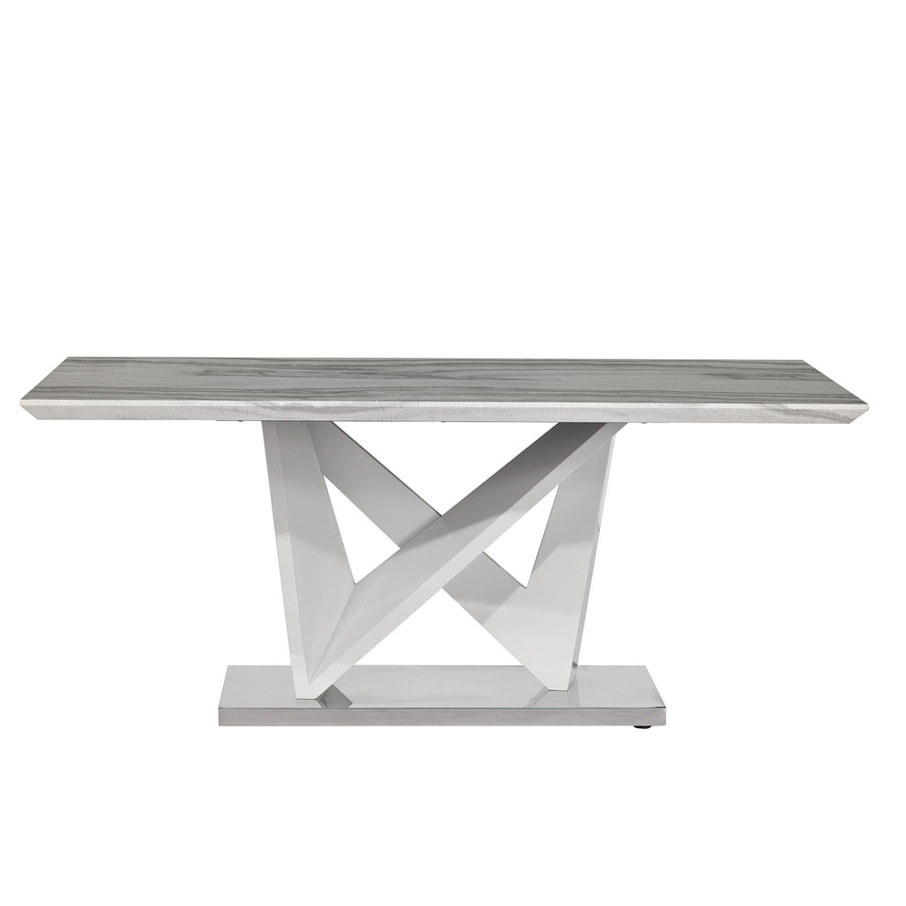 Caroline - Dining Table - Gray
