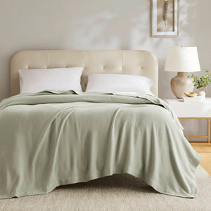 Egyptian Cotton - King Blanket - Sage Green
