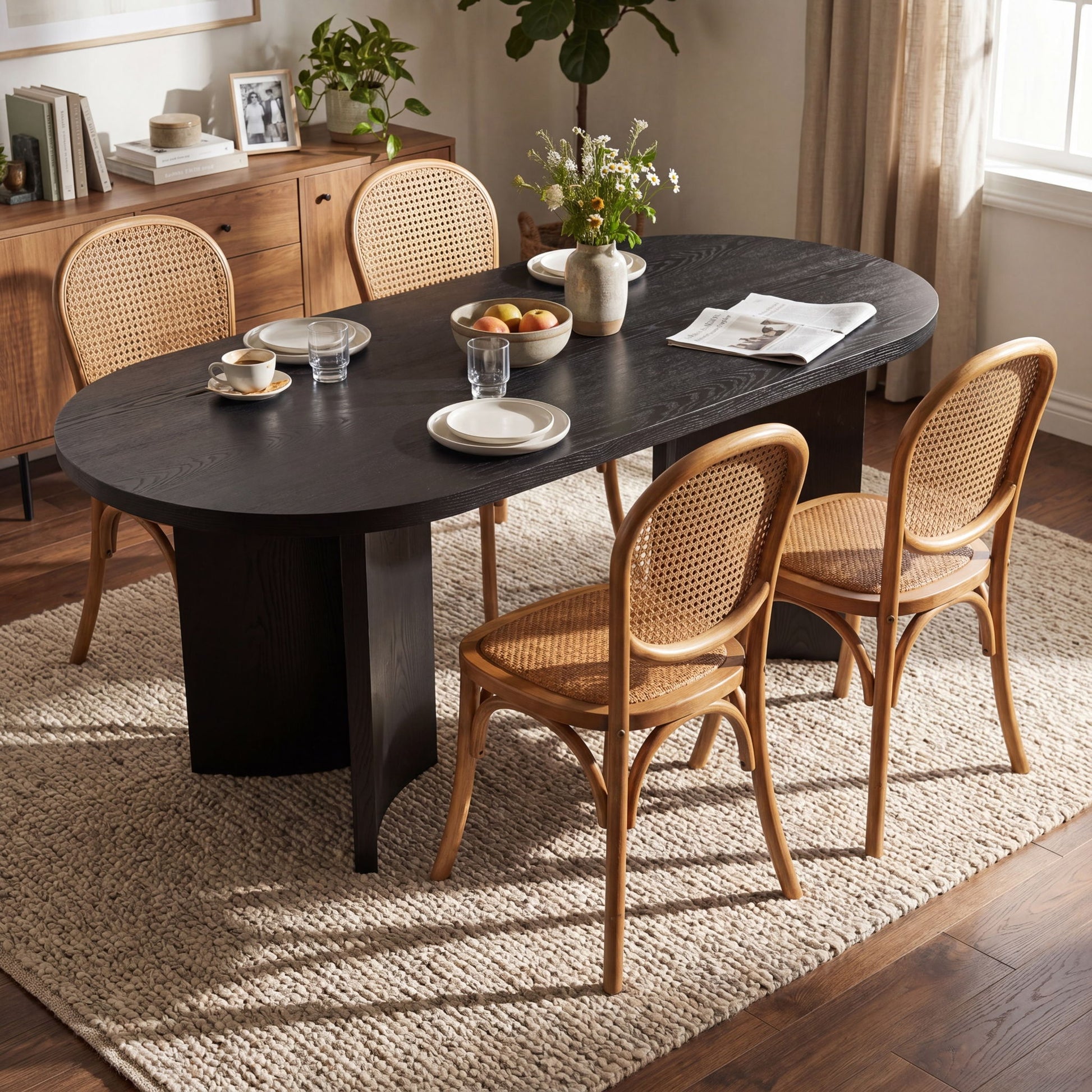 Oval Dining Set