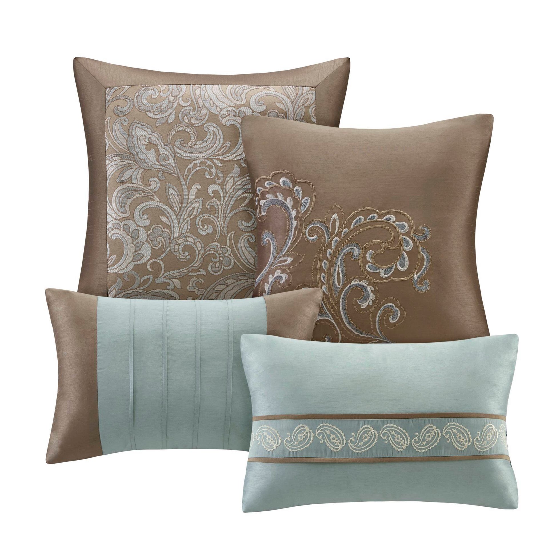 Brystol - Queen 24 Piece Room In A Bag - Blue