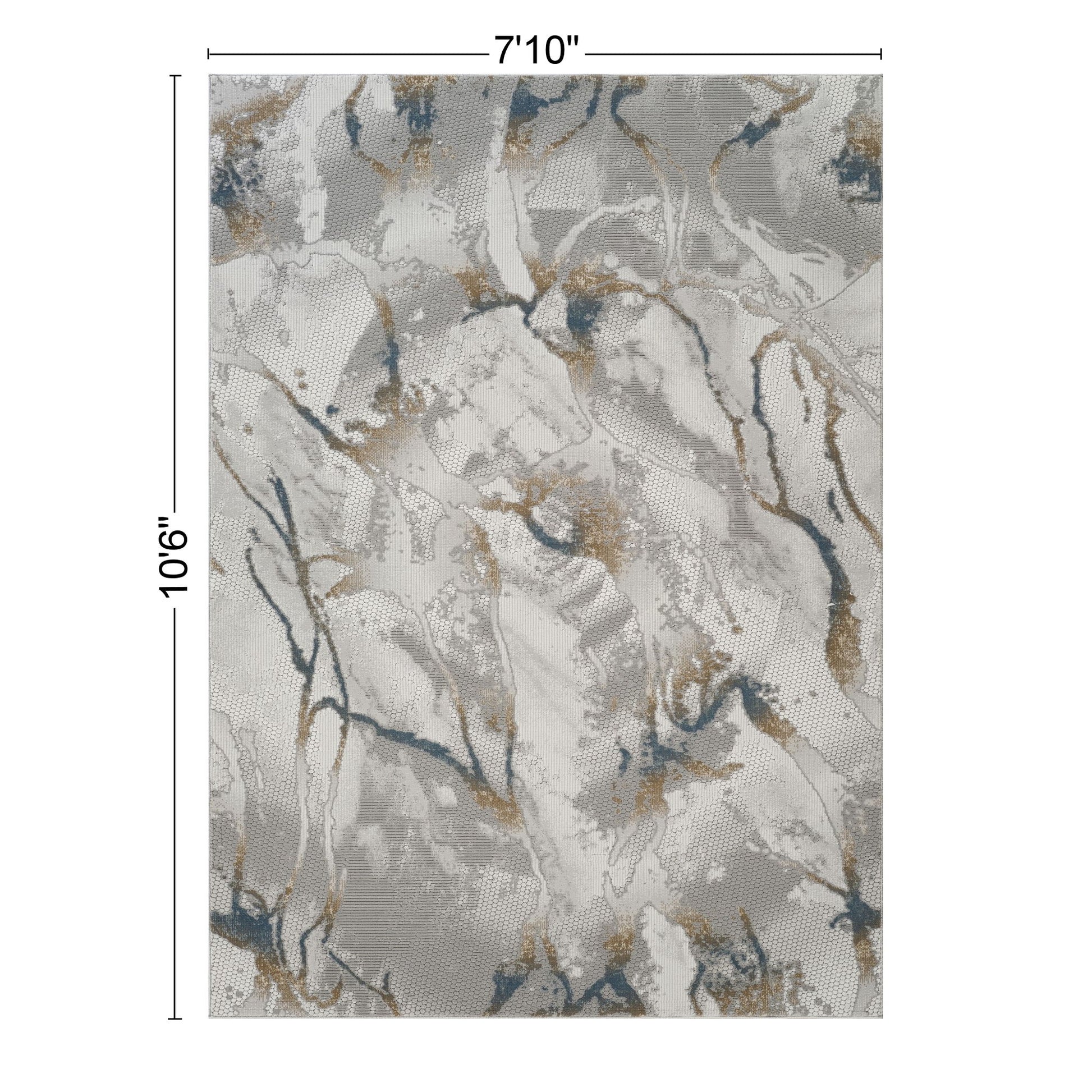 Geometrix - Area Rug With 3D Effect