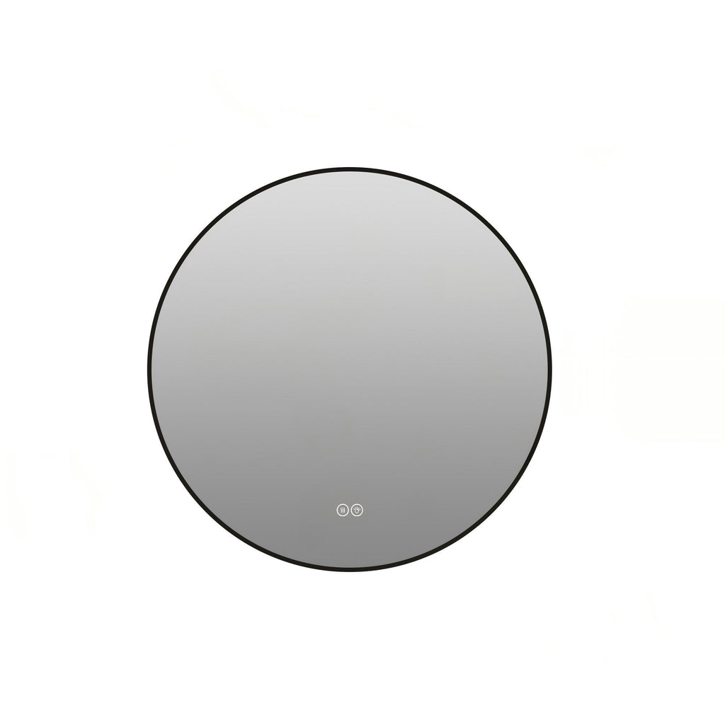Round Framed Dimmable ED Bathroom Mirror With Anti Fog