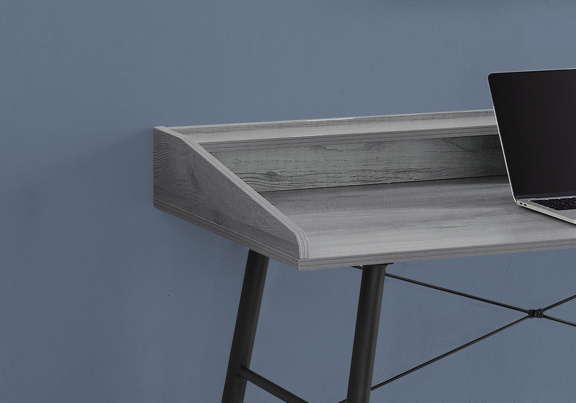 Computer Desk For Home Office, Sturdy Construction, Storage Shelves