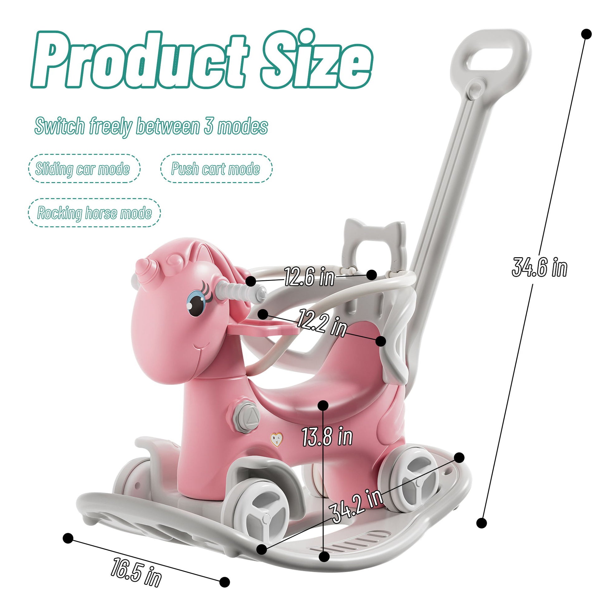Unicorn Rocking Horse For Toddlers