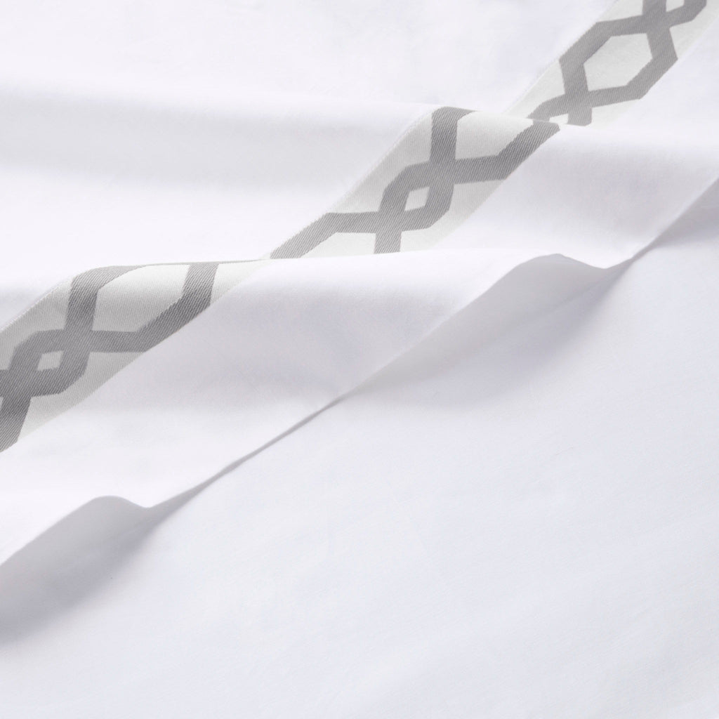 Signature Hem - King Sheet Set - Gray