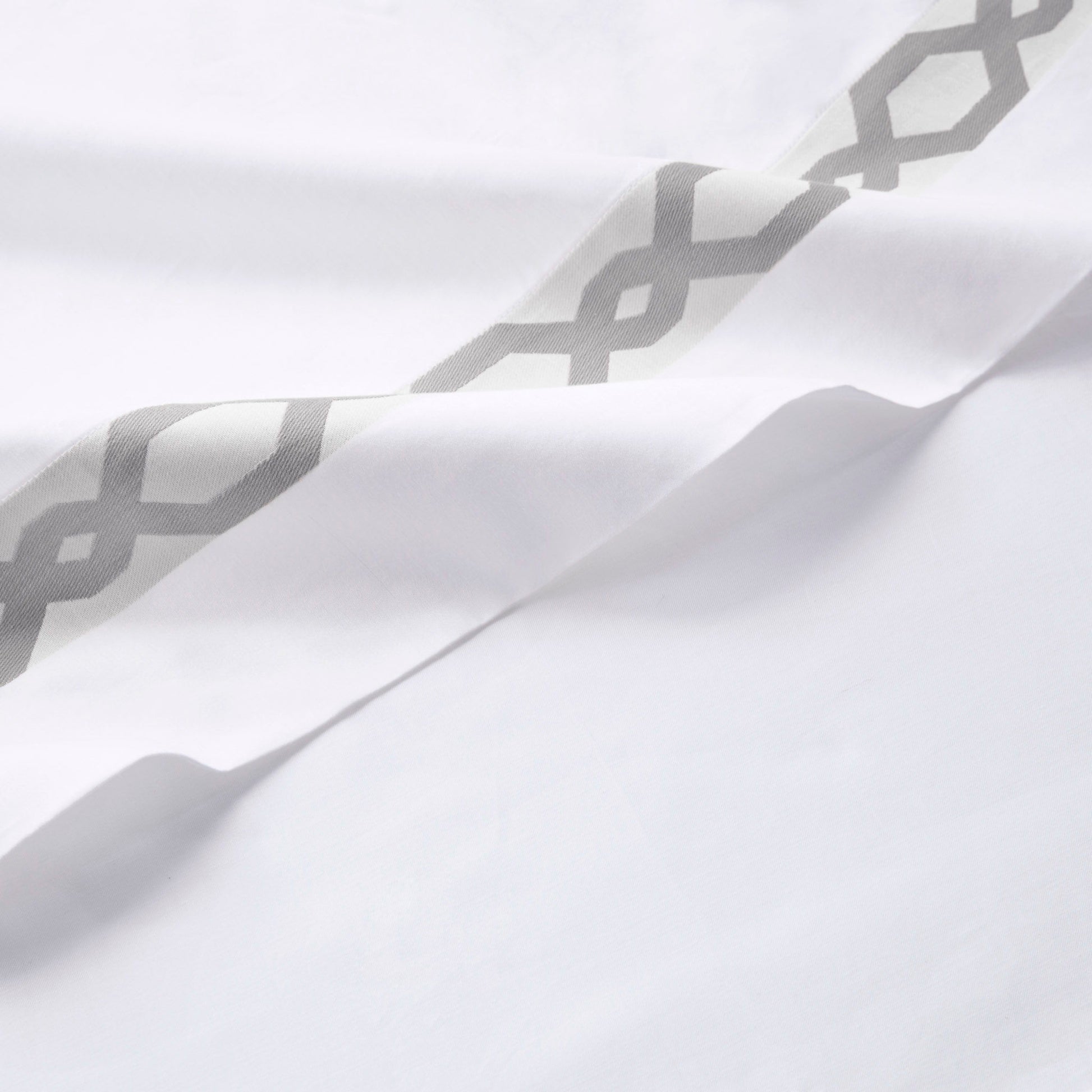 Signature Hem - King Sheet Set - Gray