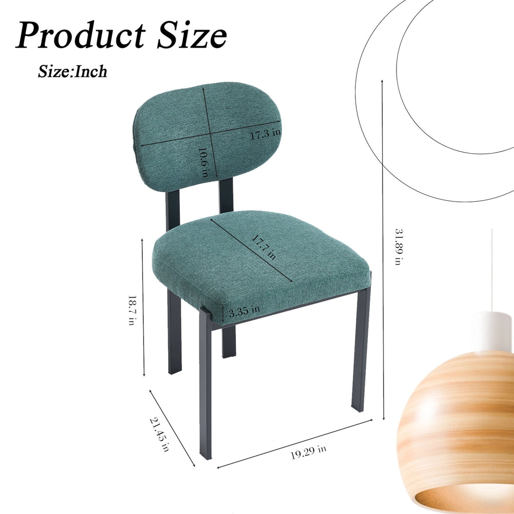 Dining Armless Chairs (Set of 2)