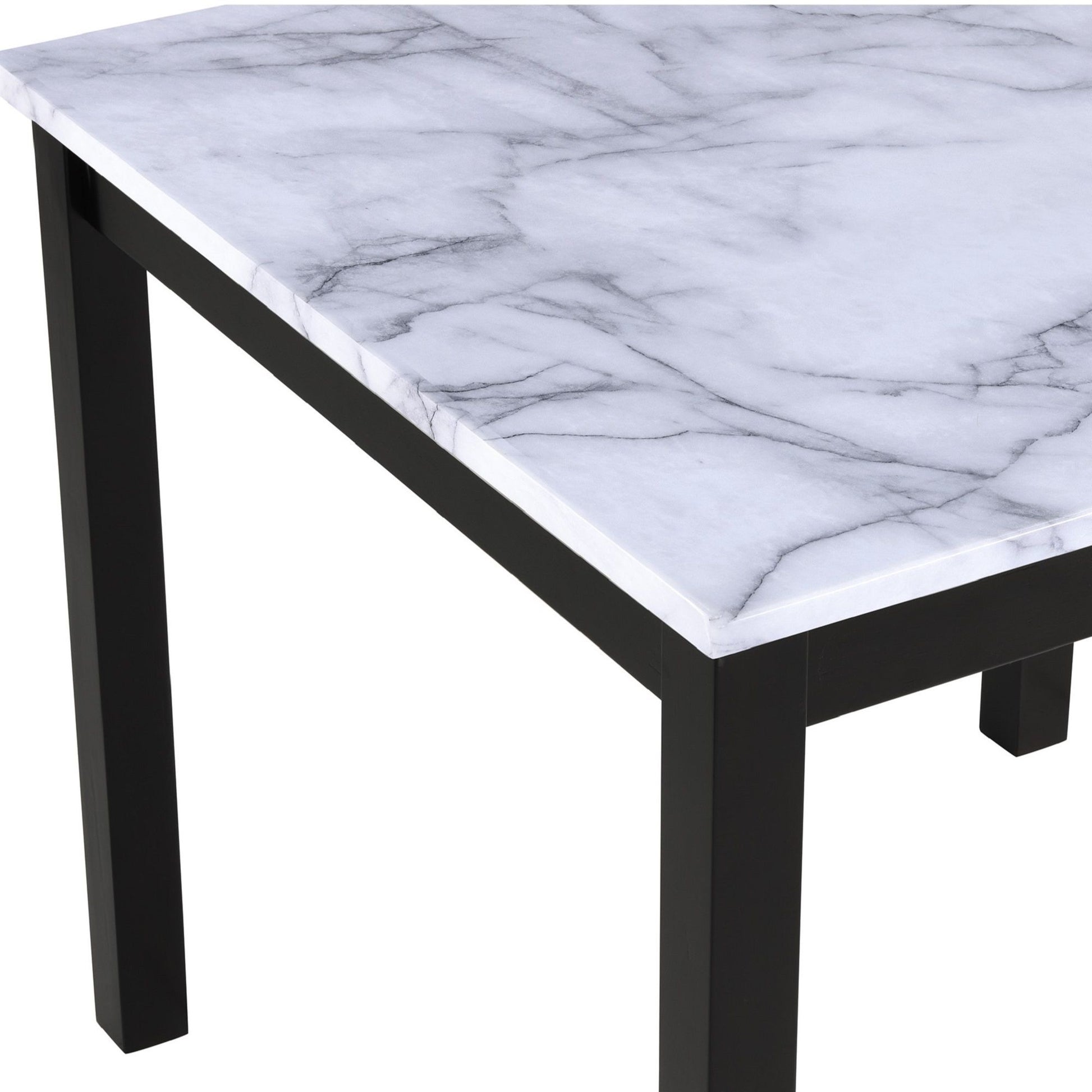 5 Piece Counter Height Dining Set With Table And Upholstered Chairs