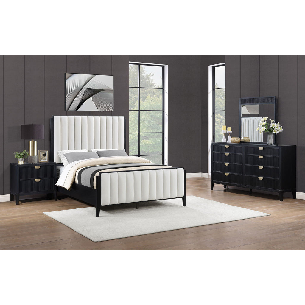 Ennis - Bedroom Set With Tufted Headboard