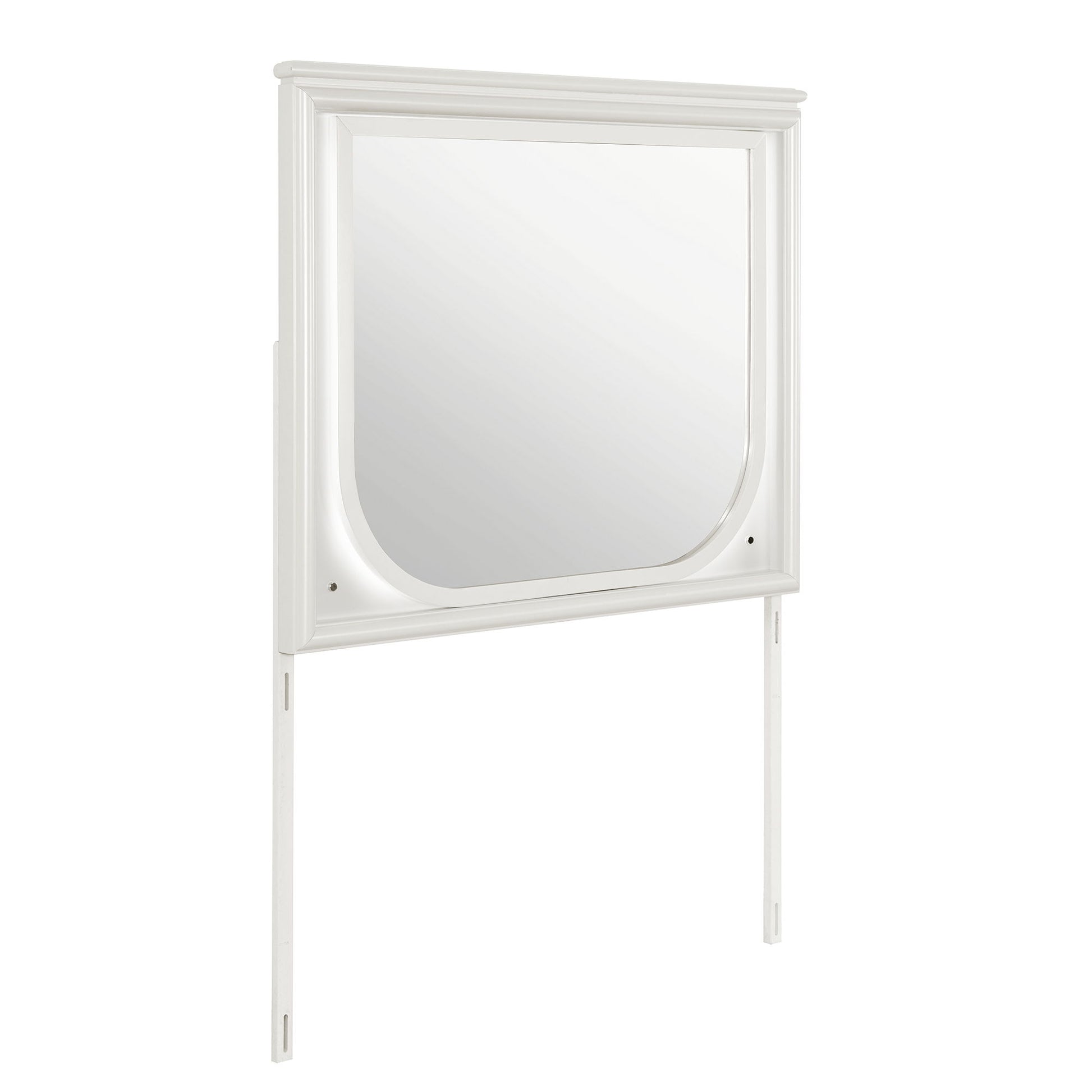 Uriuni - Large Scale Mirror With LED Light - Off White