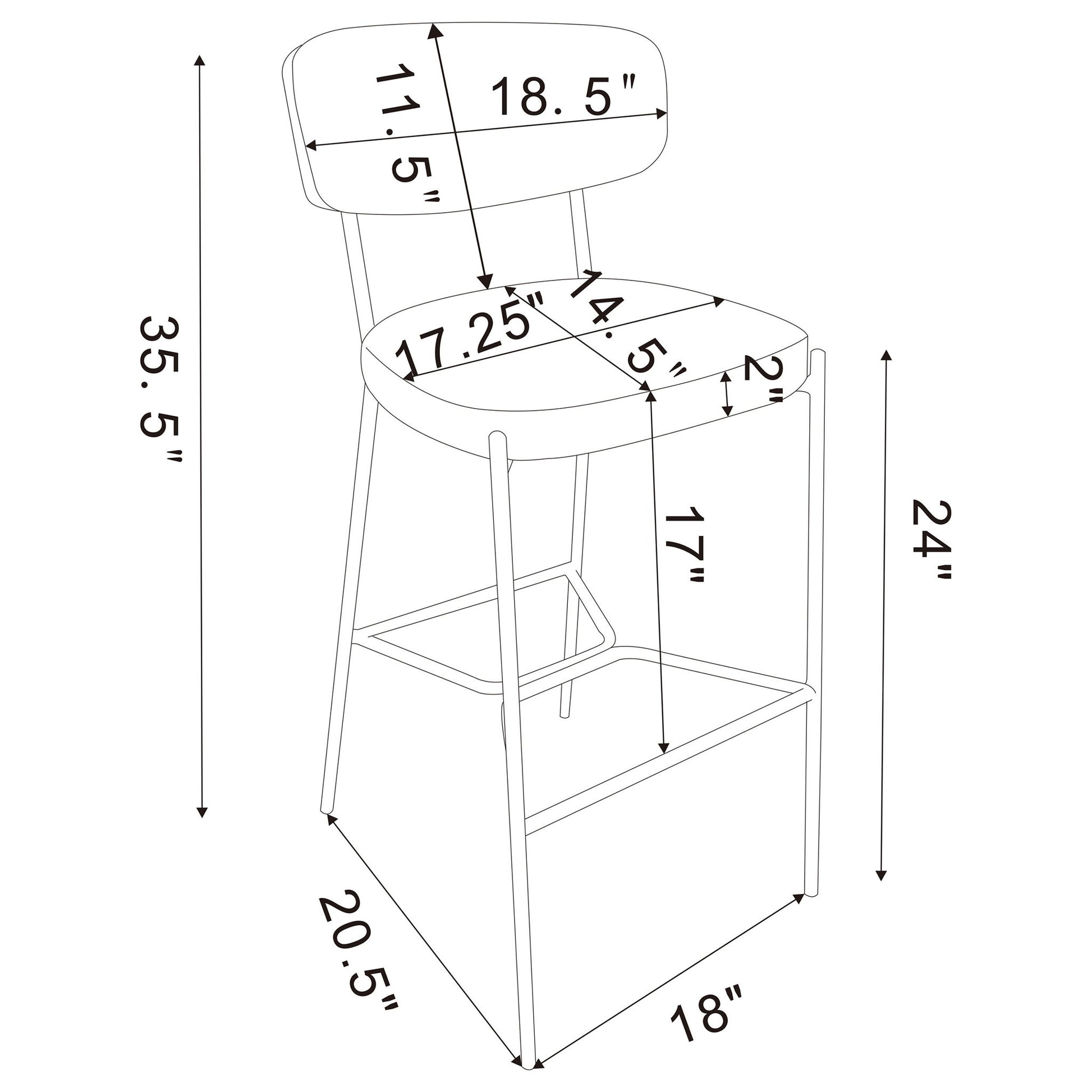 Joy - Stool (Set of 2)