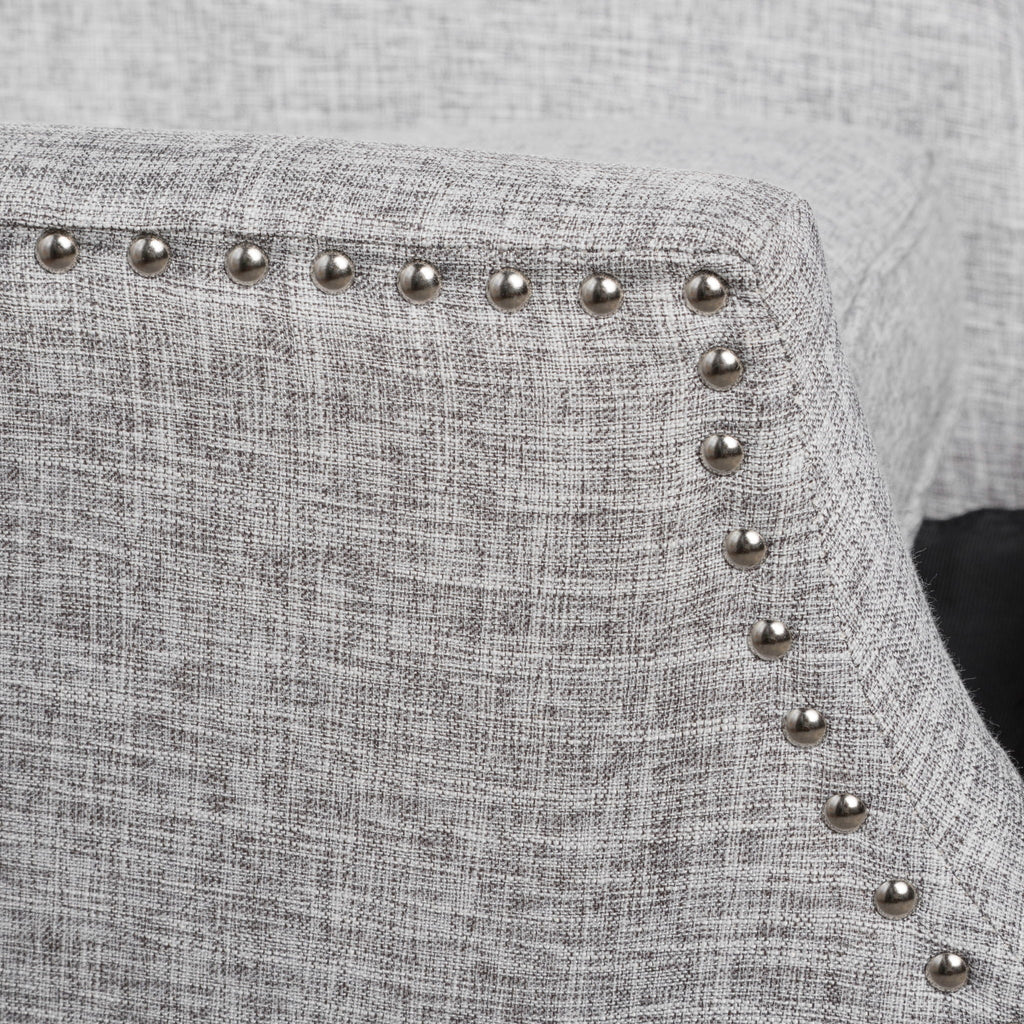 Westeros Wing Back Fabric Upholstered Recliner