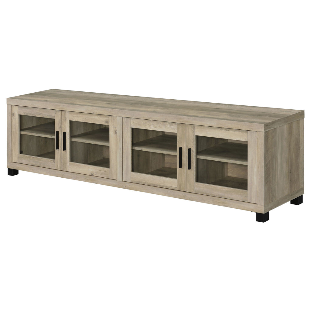 Heron - 4 Door TV Stand With Adjustable Shelving