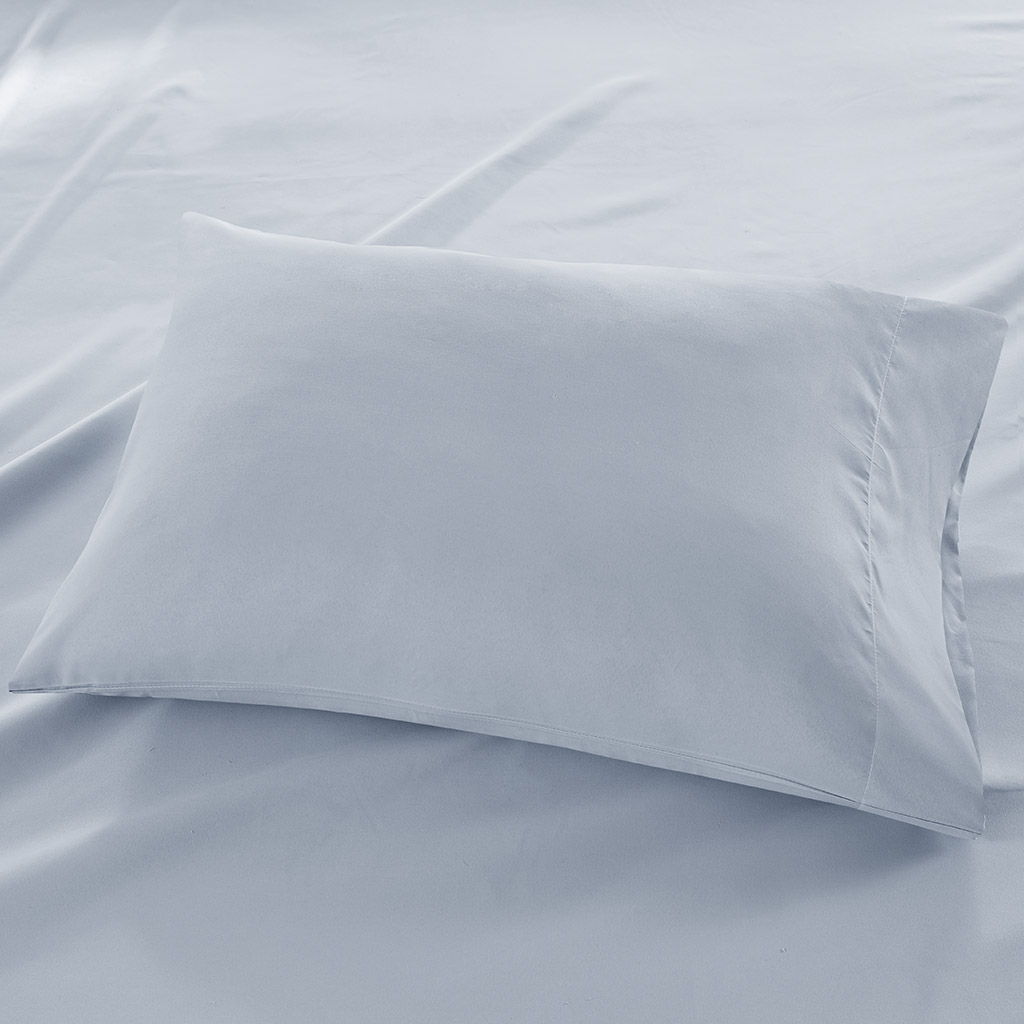 Twin All Season Moisture Wicking Lightweight Sheet Set - Blue