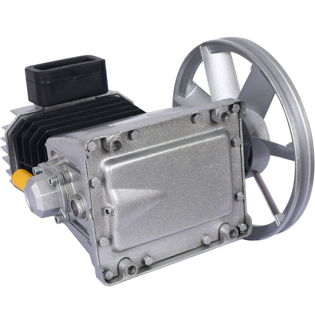 Piston 2Hp Air Compressor Head Pump 115Psi 1.5Kw - Silver