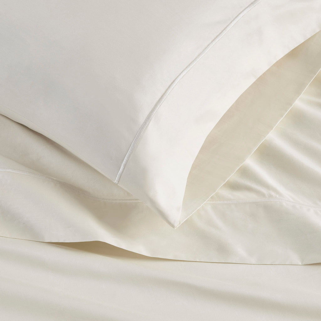 Luxury Egyptian - Standard Pillowcases - Ivory