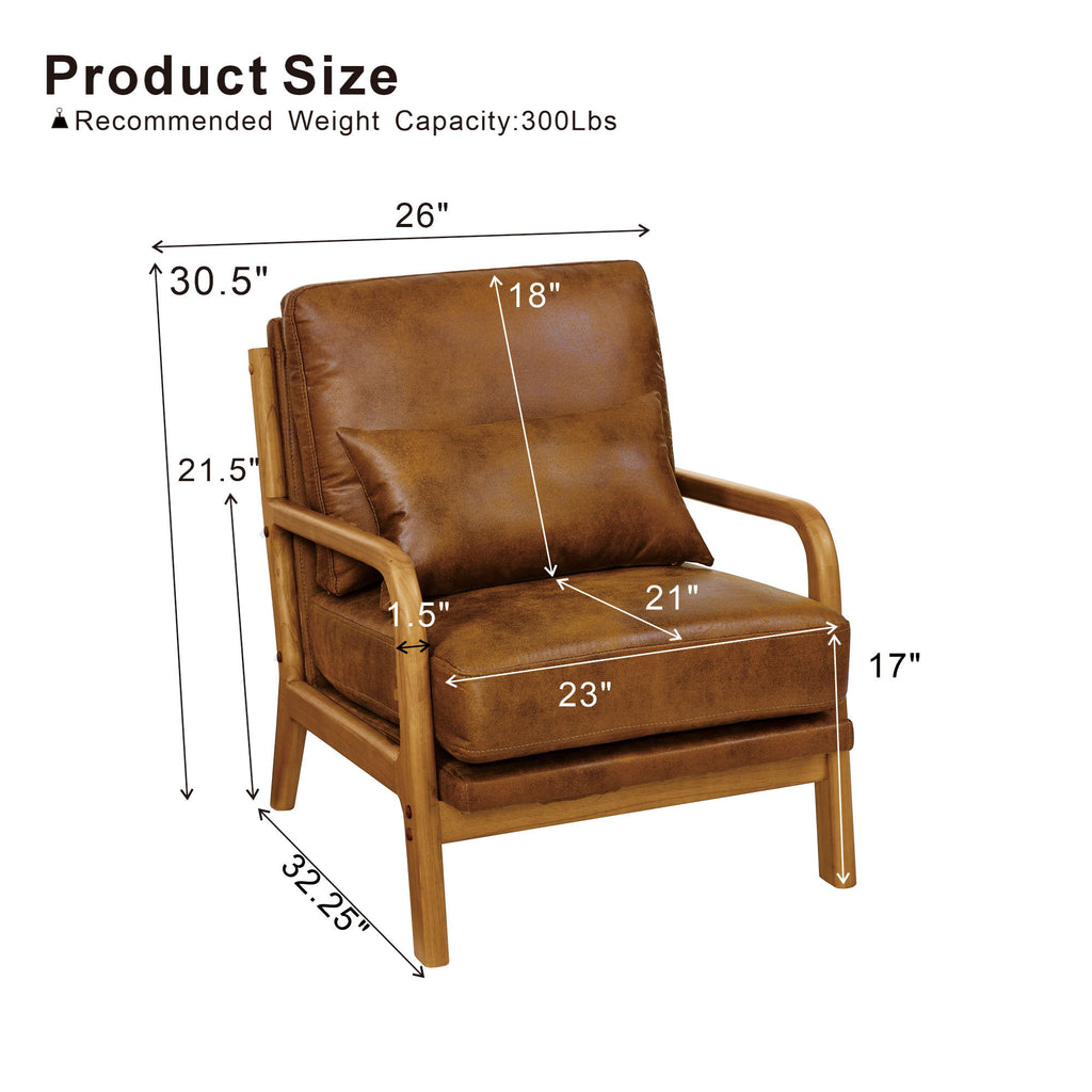 Lounge Chair Compact Design For Living Room