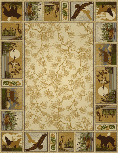 Woodland - GC_RST5502 Lodge Area Rug