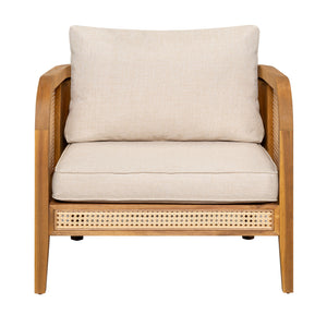 Kirkby - Bohemian Outdoor Patio Cushioned Arm Chair