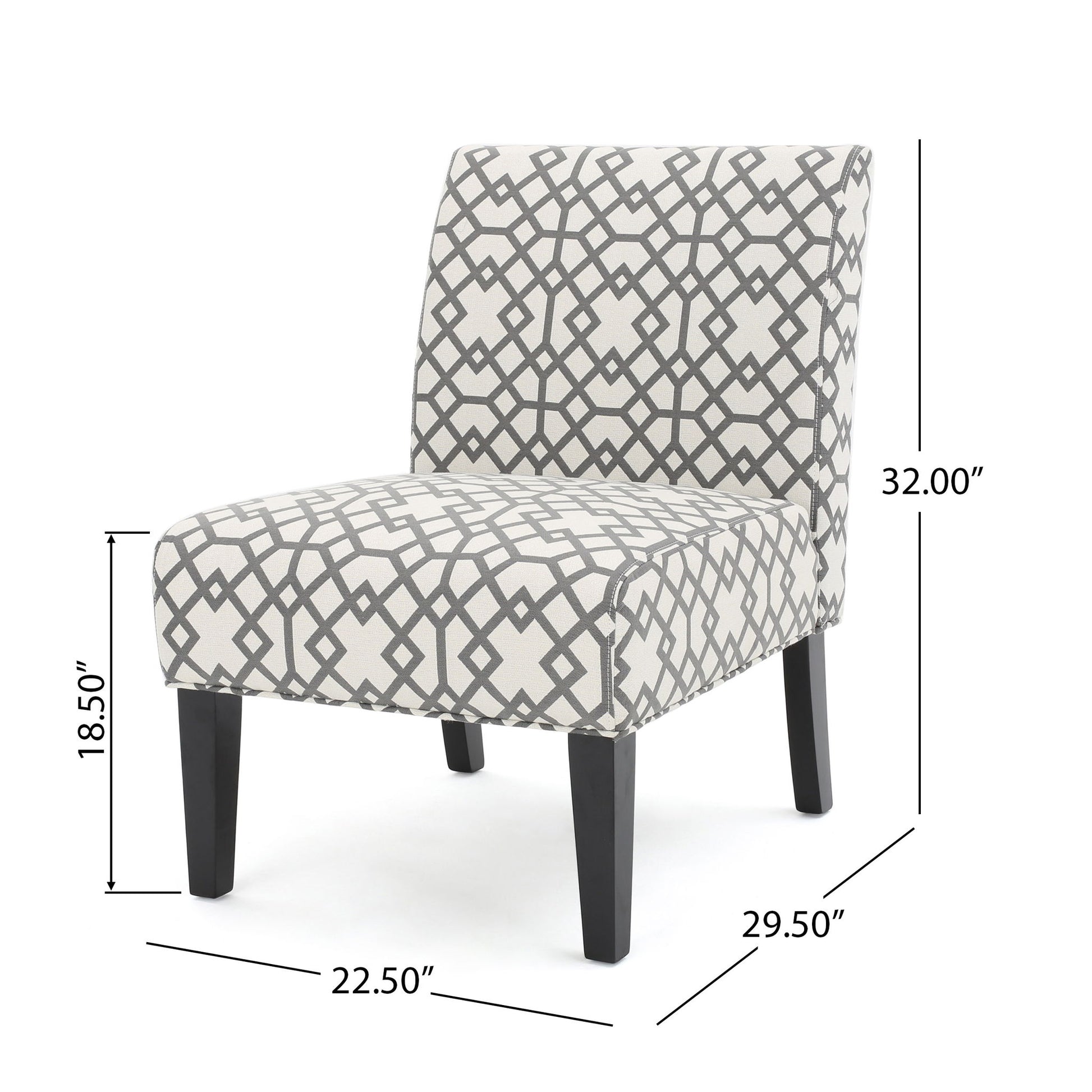 Contemporary Accent Chair With Plush Upholstery