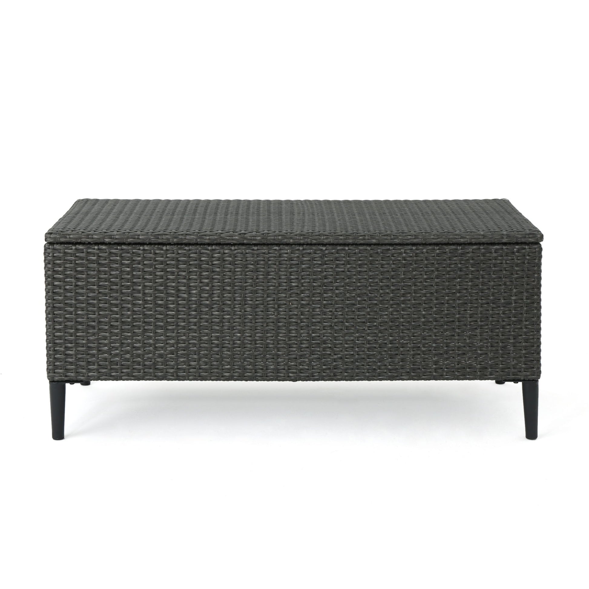 Rupert - Storage Unit Resin Wicker Outdoor