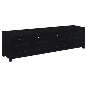Arnaud - 4 Door TV Stand - Black