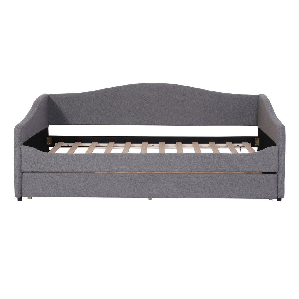 Design Upholstered Daybed With Light And Trundle