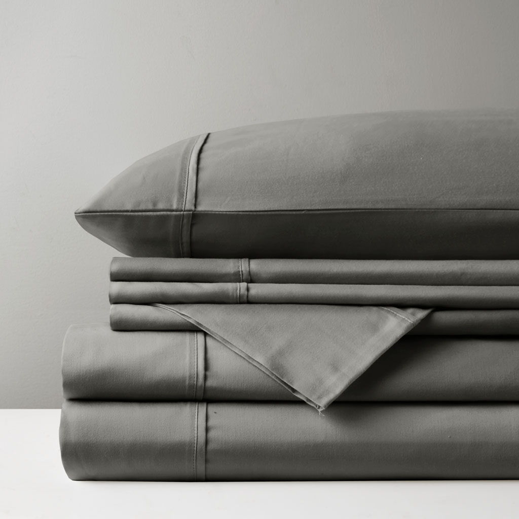 California King 800 Thread Count Sheet Set - Charcoal