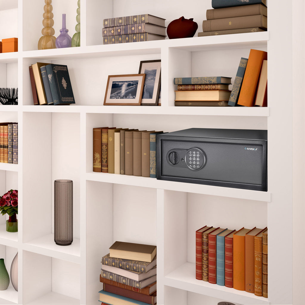 1 2 Cu Ft Digital Keypad Security Safe - Black