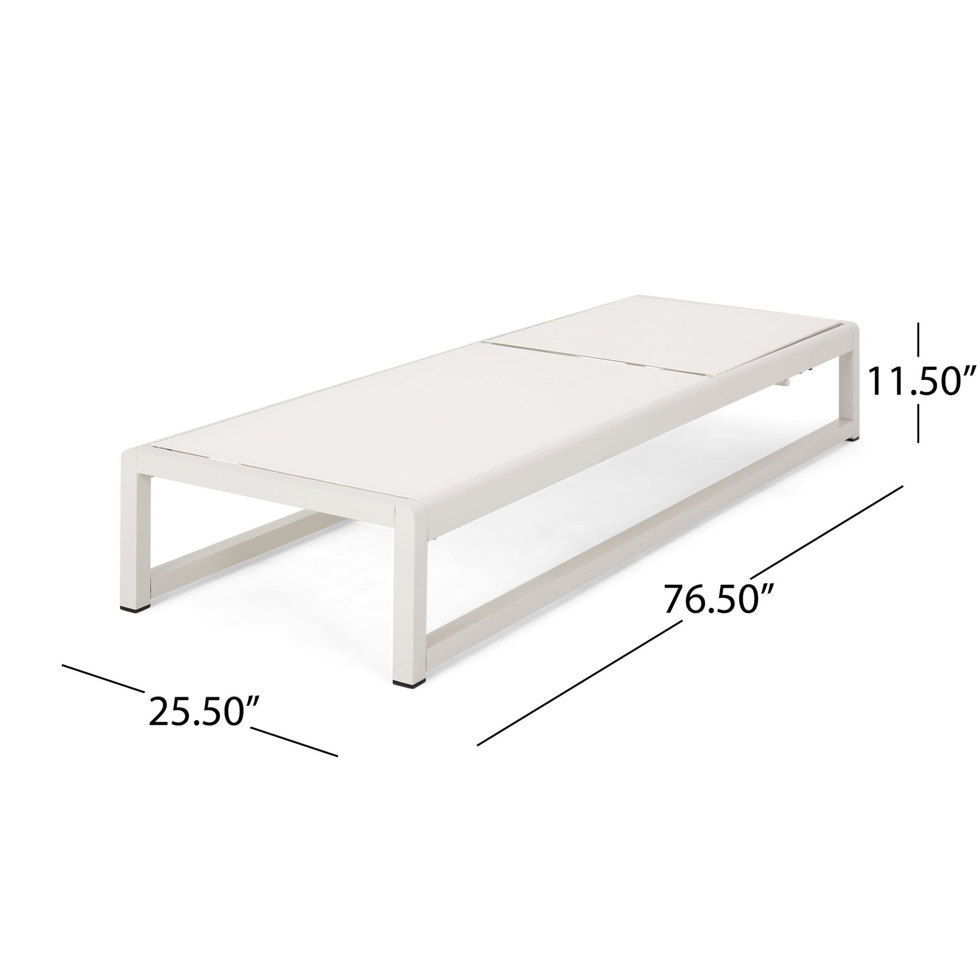 Outdoor Nylon Chaise Lounge, (Set of 2)