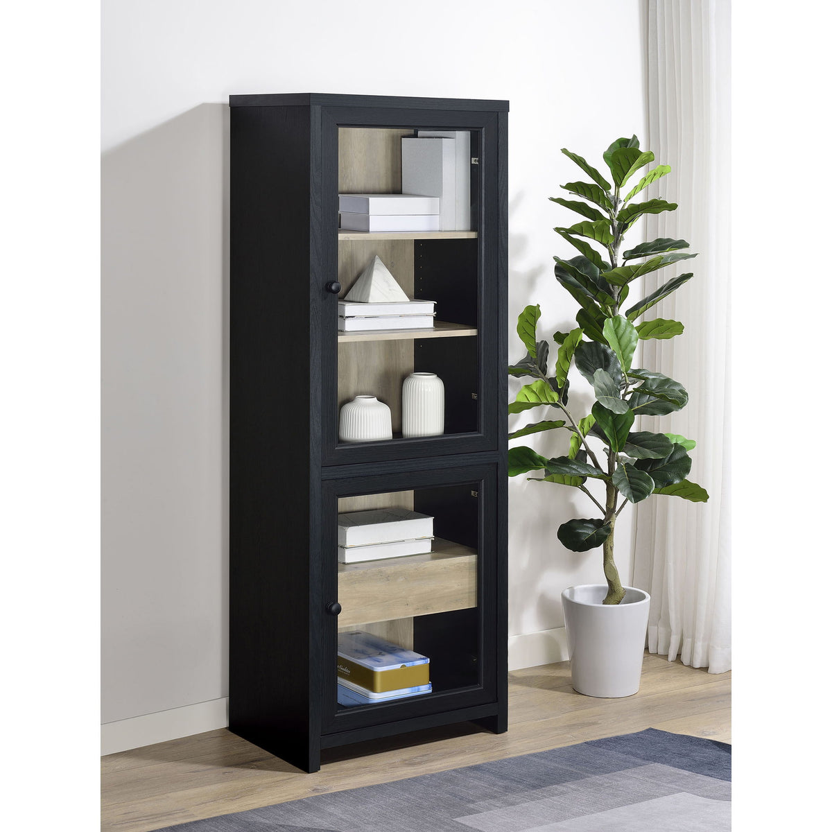 Kennison - Media Tower - Black