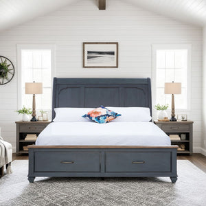 Sleigh Bed & USB Ports