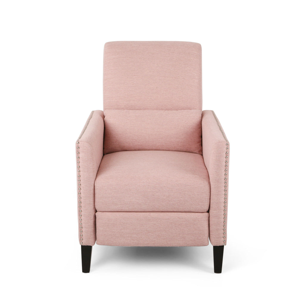 Kiersten - Contemporary Fabric Pushback Recliner