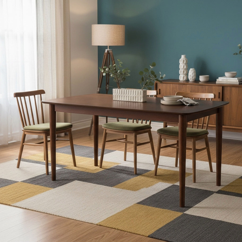 Bryson - Rectangular Leg Dining Table - Walnut