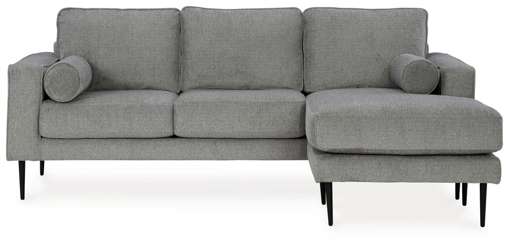 Hazela - 2 Pc. - Sofa Chaise, Loveseat - Charcoal