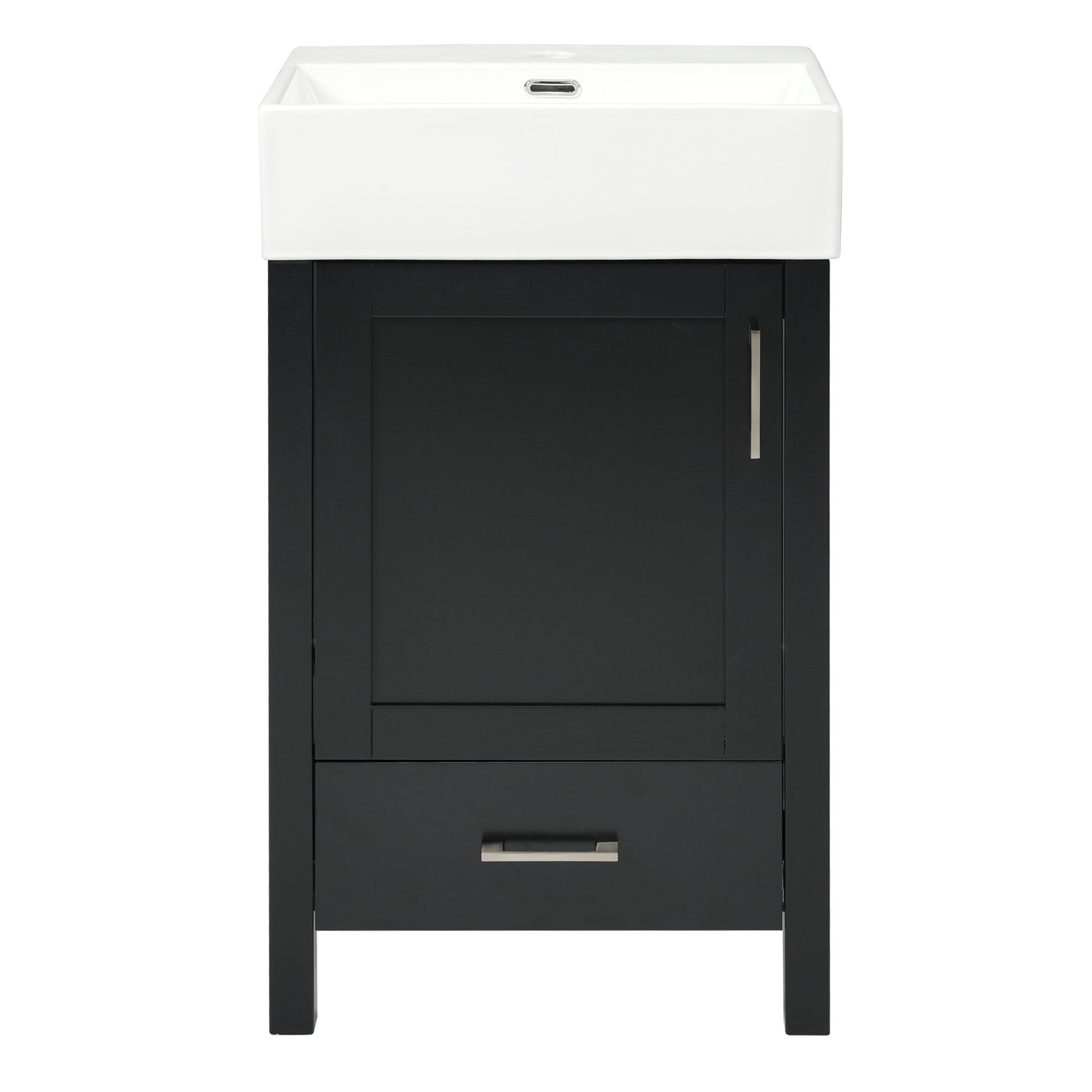 Bathroom Vanity With Sink, Frame And Drawer